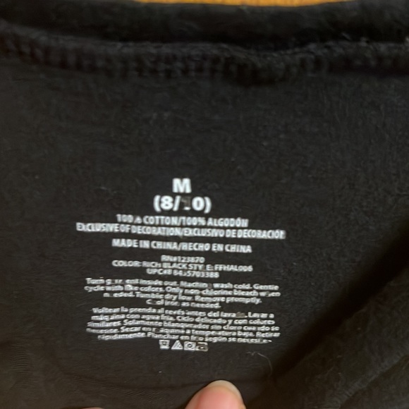 Girls size 8/10 Halloween long sleeve top - Picture 3 of 5